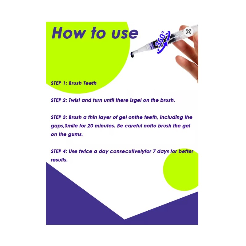 DIPSEVEN Teeth Whitening Pen - On-the-Go Whitening Gel Pen