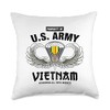 U.S. ARMY AIRBORN VIETNAM Throw Pillow