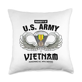 U.S. ARMY AIRBORN VIETNAM Throw Pillow