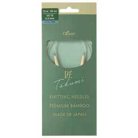 Takumi Pro Circular Knitting Needles 32 Inches-US 10/6.0 mm