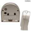 Formia HT-A048W-G Table Clock, Alarm Clock, Easy to Read, Continuous