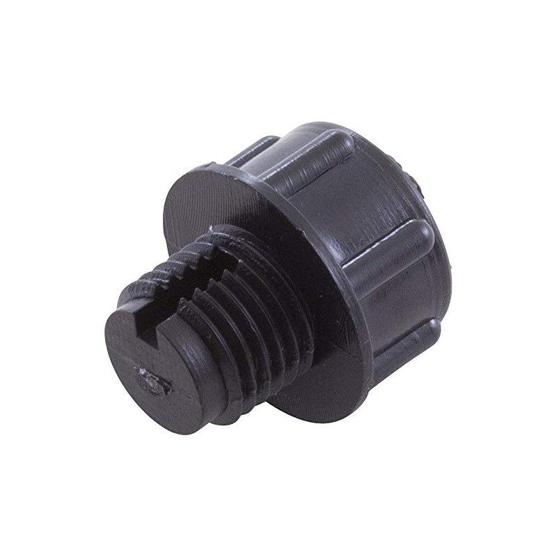 Waterway Plastics 806105125262 Air Bleed Plug in-Line/Top-Load 3/8" mpt Without