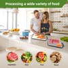 Treayes Titanium 2in1 Cutting Boards for Kitchen, Large Double Sided