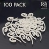 ZYBUX - Plastic CURTAIN HOOKS | FOR Windows' Curtain Poles