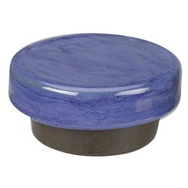 Mara Ceramic Stoneware Round Blue Lid for 16 Oz. Mug (Set of 2)