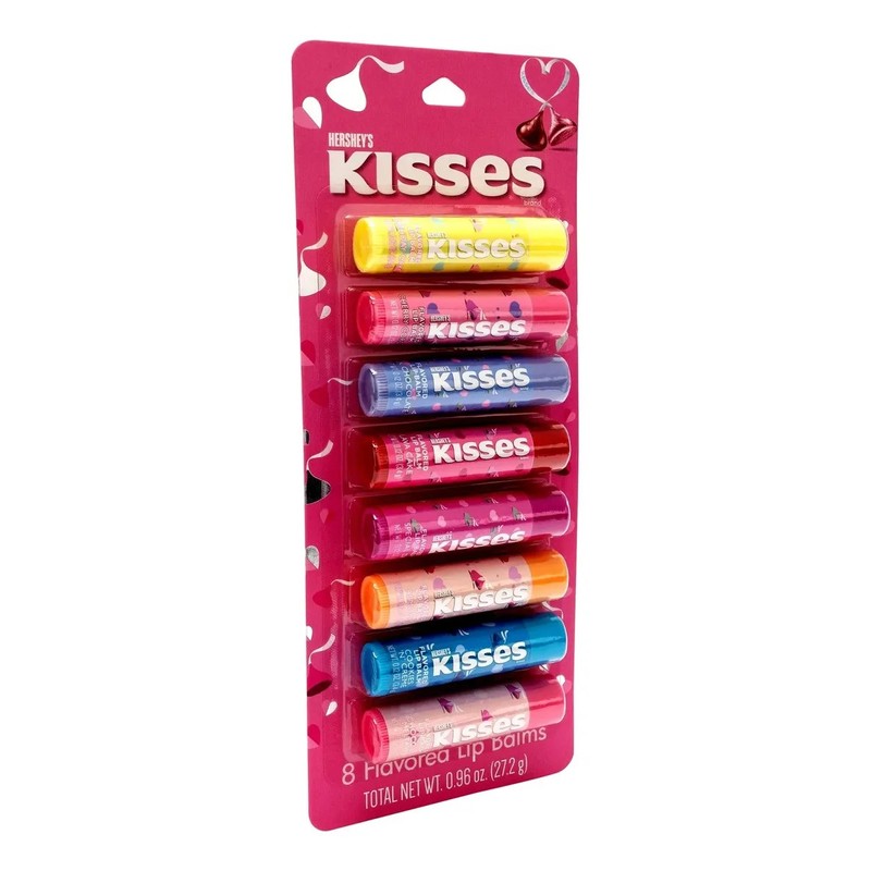 Bálsamos Labiales Hersheys Kisses Sabores Surtidos 8 Pzs