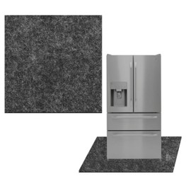 BETAGT 1 Pcs Refrigerators Mat, Multifunctional Home Appliance Waterproof Slip Resistant Mat, Absorbent Household Equipment Pad for Protect Refrigerators Washing, Machine and Floors, 36" X 36"