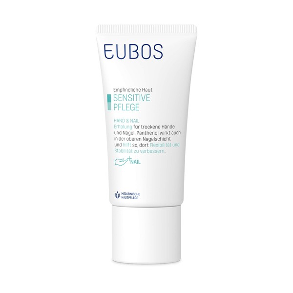 Eubos Hand & Nail 50 ml for dry and all skin types, skin compatibility dermatologically tested