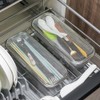 WHDQPX Dishwasher Basket, Stainless Steel Dishwasher Silverware Basket, Replacement Utensil