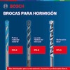 Bosch Juego c/ 8 Brocas para hormigón encastre cilíndrico CYL-1