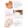 TrendMarche Soft Gel Heel Supporter, Heel Protection Cover, SEBS Material,