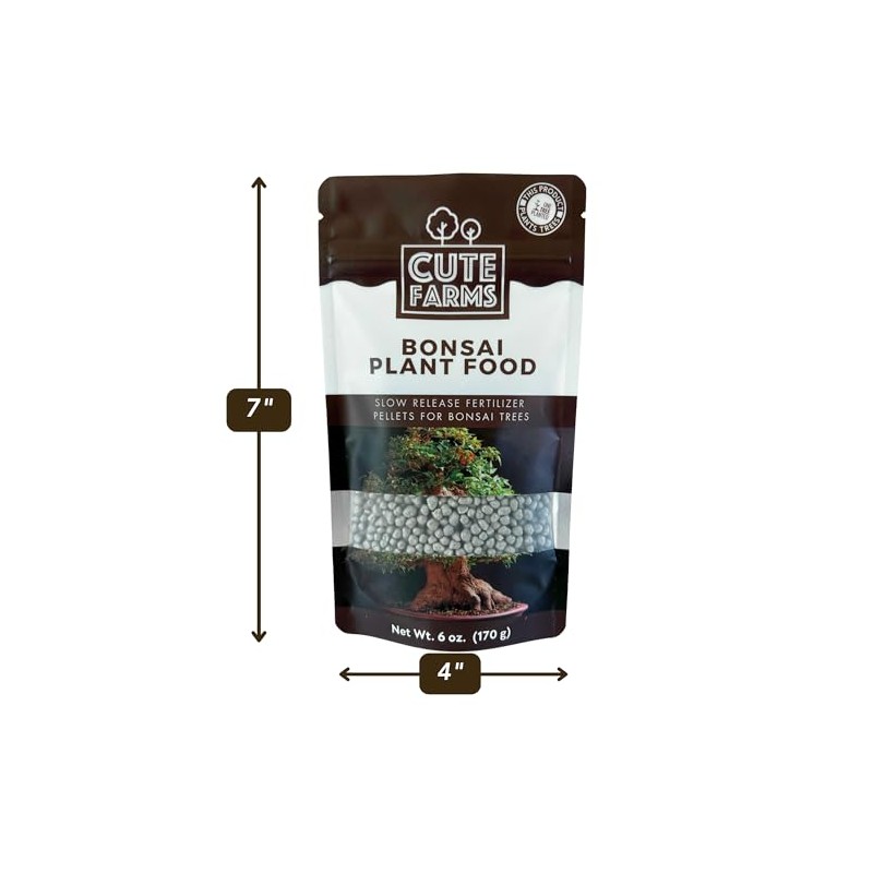 Bonsai Slow Release Fertilizer Pellets for Indoor and Outdoor Plants