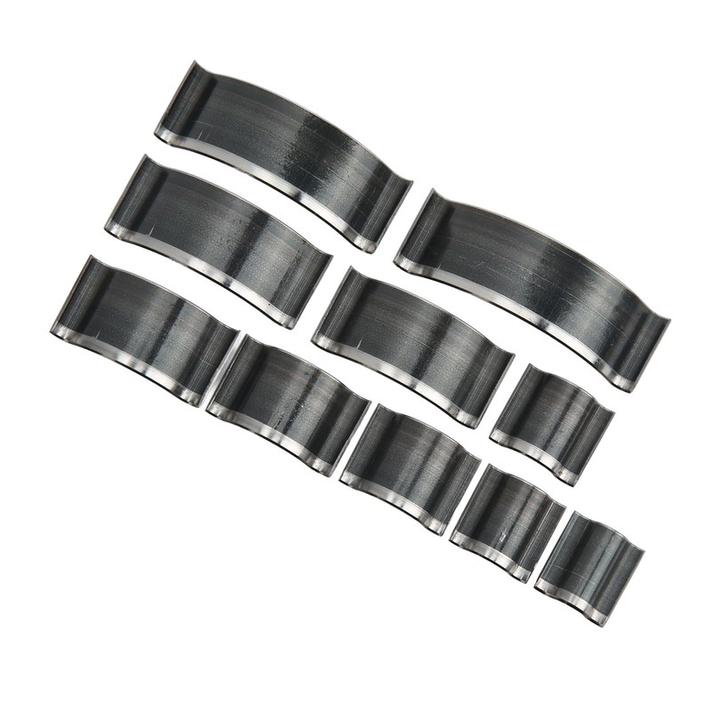 10pcs Leather Punch Incisive Thick Shallow Circle Shape High Carbon