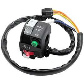 Mabutingti Lenker-Schalter Start Kill Stopp Scheinwerfer Knopf für Suzuki KingQuad 500 700 750 LT-A500 LT-A700 LT-A750 2005-2018 Lichtschalter