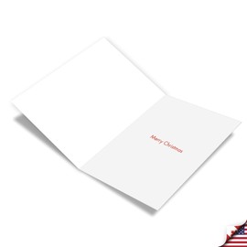 NobleWorks 12 Christmas Greeting Cards Bulk Box Set with 5 x 7 Inch Envelopes (1 Design, 12 Each) Fun Christmas Puns - Spirits C5079AXSG-B12x1