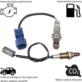 Dropwater 1 Pair Front and Rear O2 Oxygen Sensors Replacement for Nissan 2010 2009 2008 Frontier Pathfinder Xterra 4L,Replaces#234-9038 234-4313,Set of 2pcs