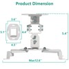 WALI Projector Ceiling Mount, Universal Low Profile Projector Mount with