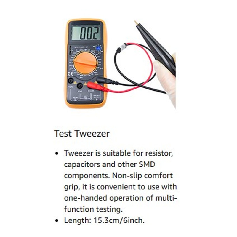 25Pcs Multimeter Test Cable Kit Probe Line Wire Hook Crocodile