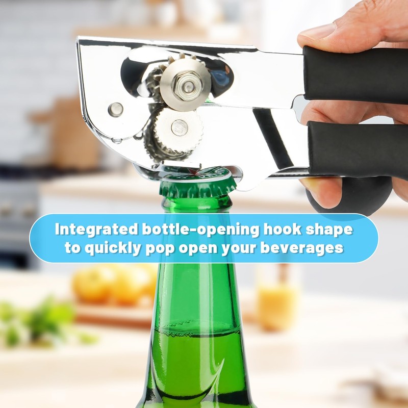 Ununpentium Smooth Edge Safety Cutter Manual Can Opener with Commercial