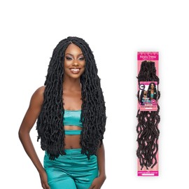 Janet Collection Crochet Braids Nala Tress Gypsy Butterfly Locs Braid 24" (1-pack, 30)