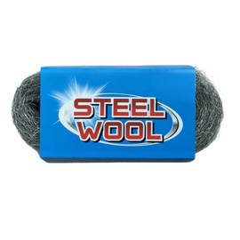 Lipulacer Steel Wool, 3' x 11Ft, Grade #0000 - #4 Steel Wool, Steel Wool Mice Control - Extra Coarse Steel Wool Grade 4 for Clean Heavy Machinery, Remove the Most Difficult Paint, Rust and Dirty, Household(#4)