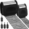 Nezyo 2 Pack Identity Protection Roller Stamp Identity Theft, Confidential,