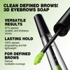 Long-Lasting Waterproof Eyebrow Gel for Natural Styling, Clear Brow Gel