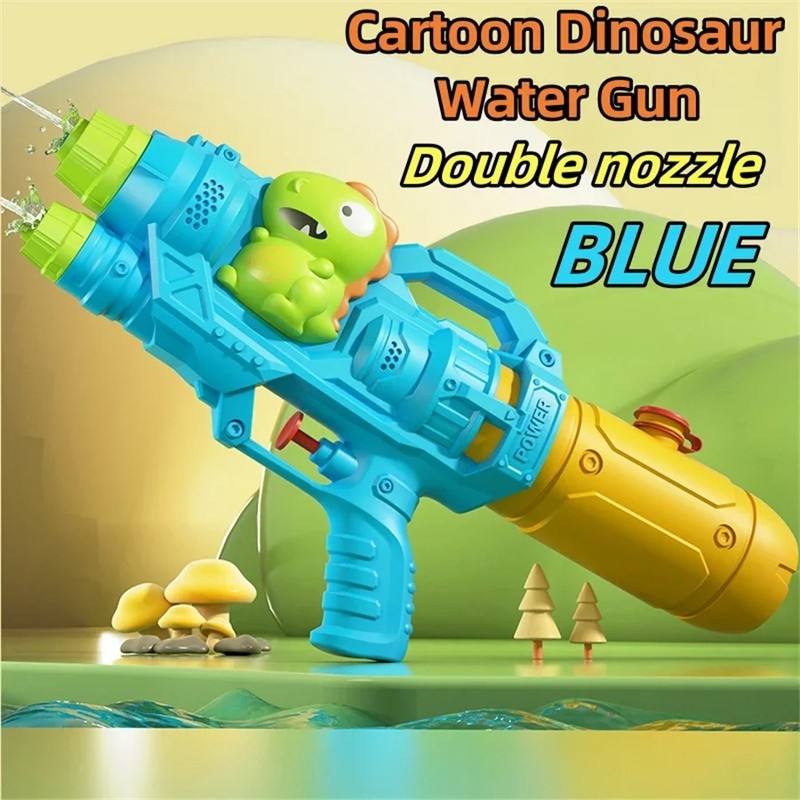 Cartoon Water Gun Toy for Kids – Double-Nozzle Unicorn &