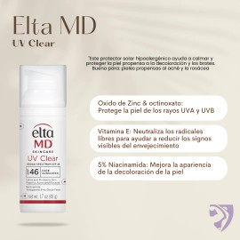 Elta Md Uv Clear Broad-spectrum Spf46 48 G