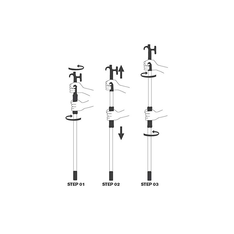 Oceansouth Boat Hook (Telescopic 1.18 m - 2.20 m)