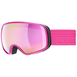 uvex Unisex Children's Scribble FM Sph Ski Goggles, Pink/Clear, One Size