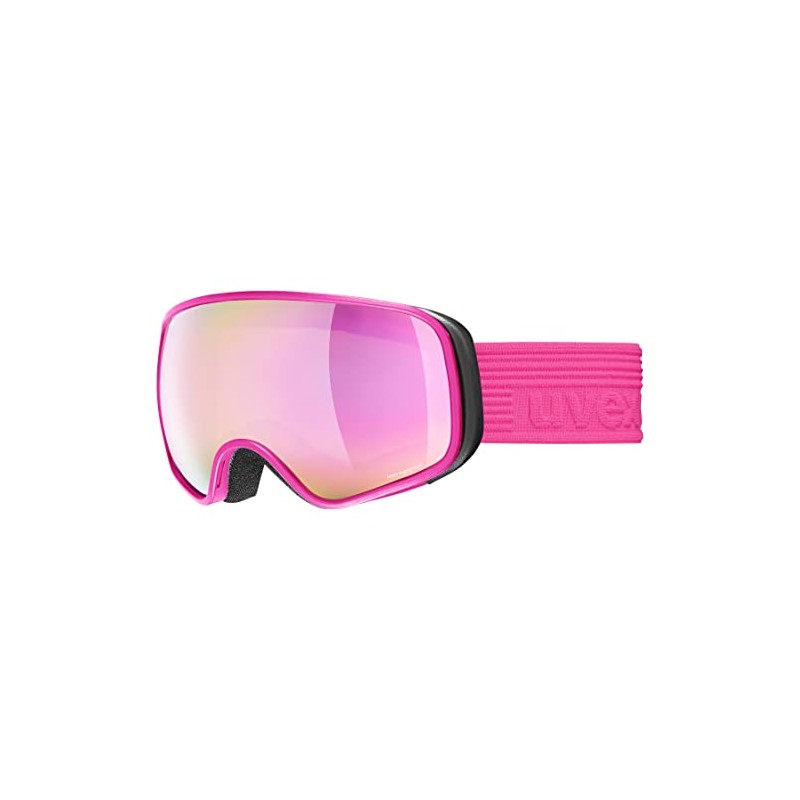 uvex Unisex Children's Scribble FM Sph Ski Goggles, Pink/Clear, One