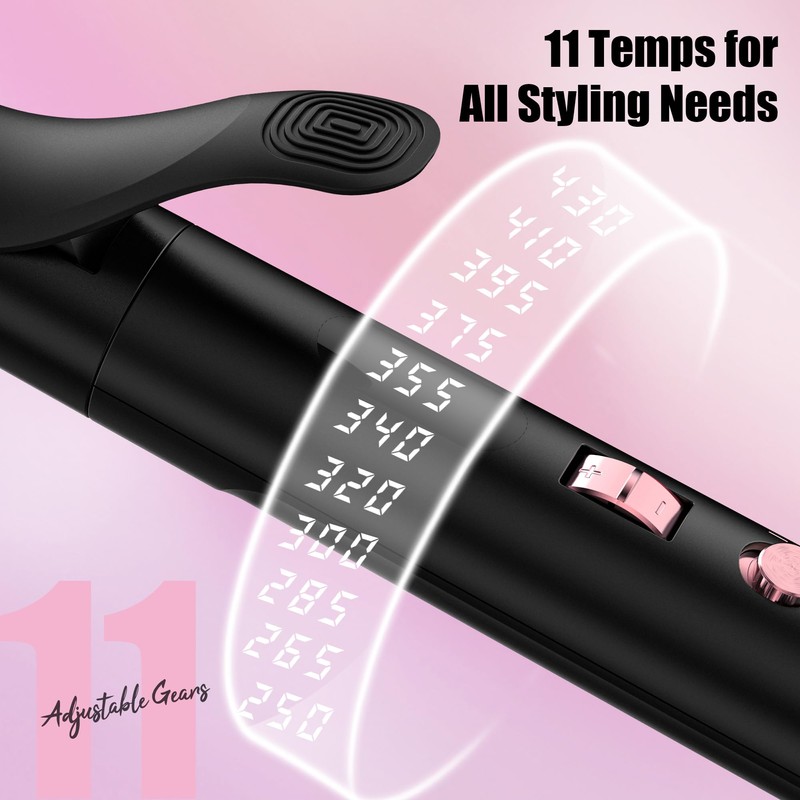 FARERY Long Barrel Curling Iron 1 1/4 inch, 1.25 Inch