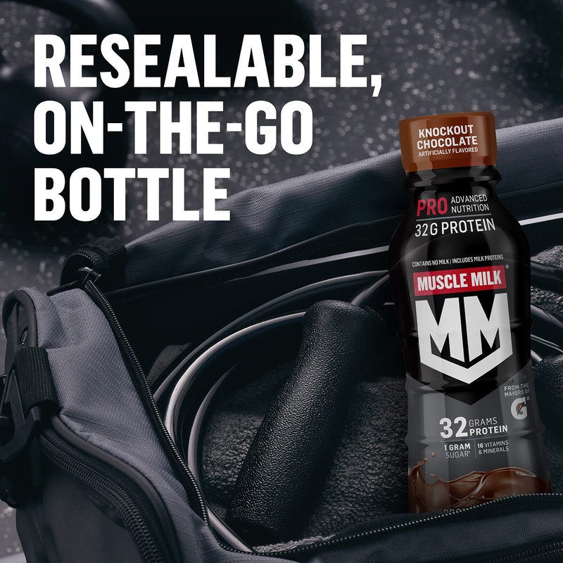 Muscle Milk Pro Series Protein Shake, Chocolate Peanut Butter, 40g