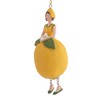 ROSEMARIE SCHULZ Heidelberg Flower Girl Figurine Lemon Sculpture for Hanging