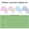 Conjunto de ropa interior térmica de invierno para niños y
