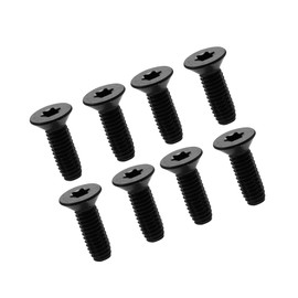Partuto 8pcs Auto Screws for Jeep Wrangler CJ7 YJ TJ 1976-2006 Fasteners Windshield Frame Hinge Tailgates Screw Door Bolts Mirror Window Hinges Nuts Torx Screw Durable Material Replacement