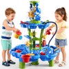 JUKUDAHU Water Table for Kids Ages 4-8 with Water Pump