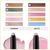 Erinde Dark Brown Matte Eyeshadow Pen, Matte Eyeshadow Stick, Waterproof