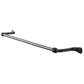 Decorative Wrought Iron Towel Holder | Fancy 17" Rot Bar Rack fits 14.5" Towel for Kitchen, Bathroom, Bedroom | Wall Mount Dish Towel Rod Hanger | Metal Handmade by RTZEN-Décor | Easy Installation