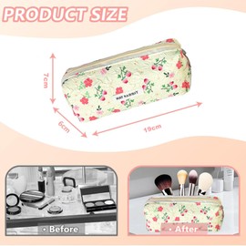 yufana Pencil case, pencil case, aesthetic pencil case, the cartoon bag is small and cute and can be used as a toy bag, key bag, cosmetic bag, yellow, Volkswagen Pencil Case