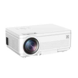 Portable Projector HD 1280*720P LED 240 ANSI Bluetooth Wifi Short Throw Audio Home Media Player Beamer Travel Smart Projectorcolor: White, plug: US
