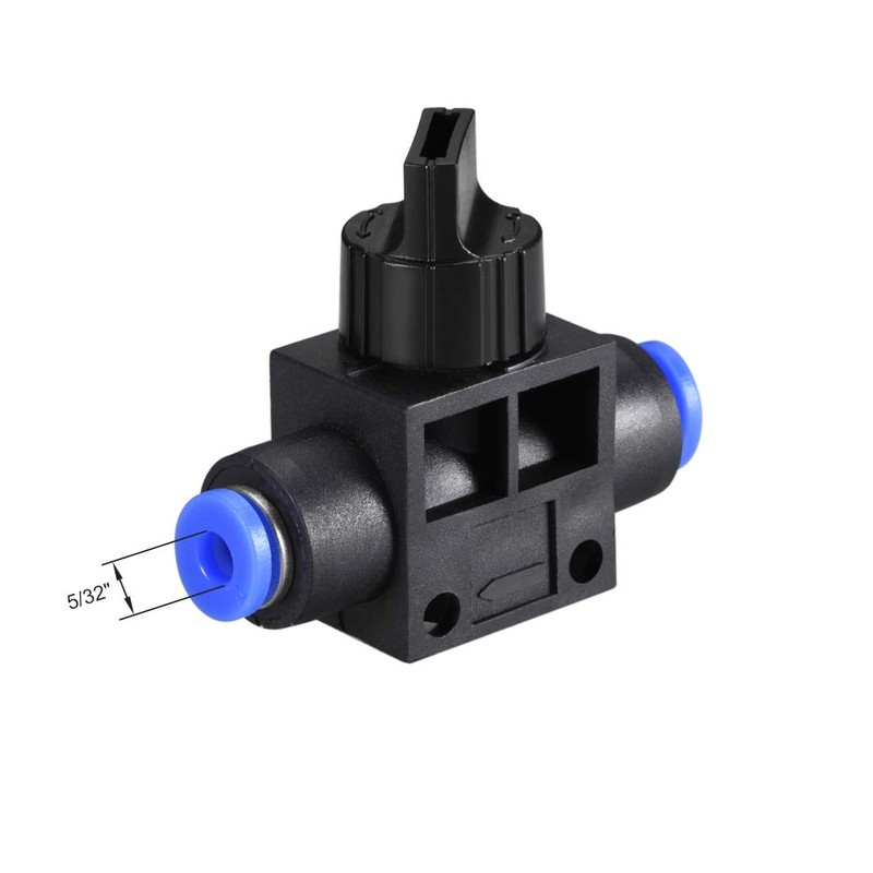 sourcing map 4mm OD Pneumatic Air Flow Control Valve with