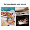 Barbecue Oven Thermometer Dual Probe Electronic Digital Display Touch Button