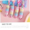 Ciieeo Fluffy Pens 4pcs Pen Set Ballpoint Pens Cute Boys