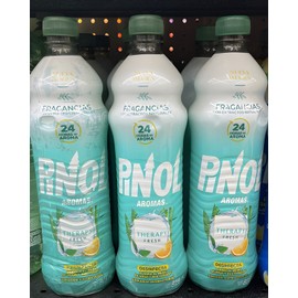 Pinol 2 x 828 ml(each) PINOL AROMAS MARINO 24HR /PINE CLEANSER MANDARIN SCENT