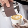 350ml Stainless Steel Milk Frothing Cup Anti-Scald Silicone Coffee Pitcher