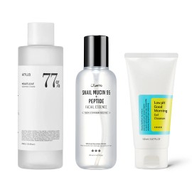 JUMISO 3 Step Skincare Routine Bundle (Cleanser & Toner & Treatment)