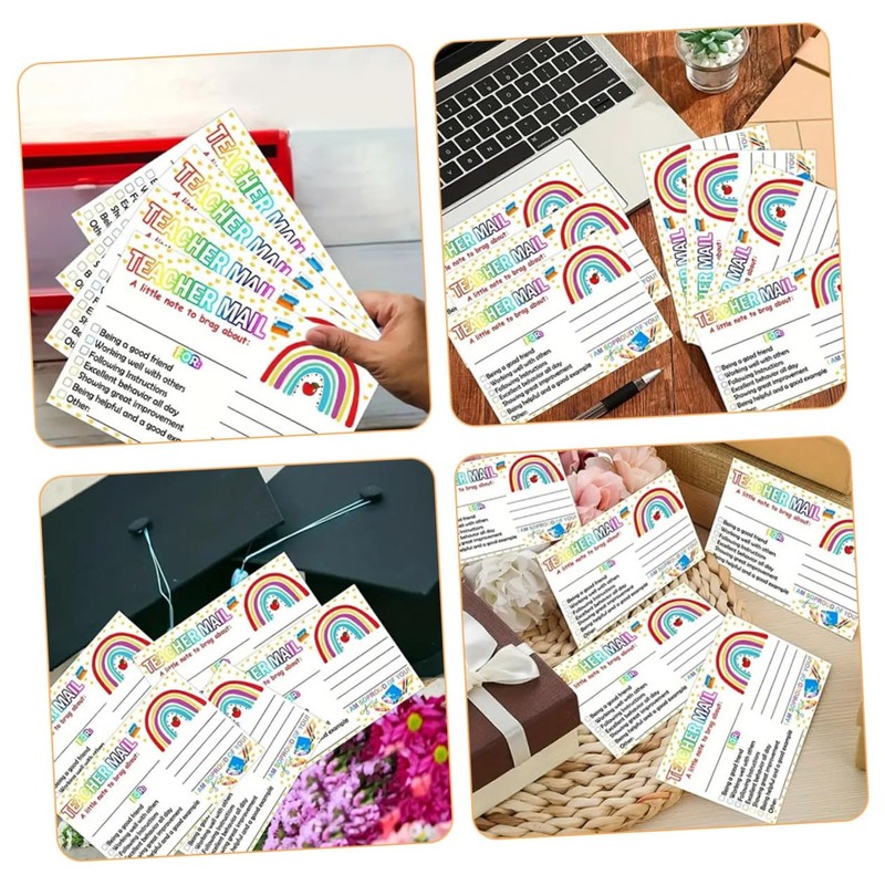 SEWACC 100pcs Motivational Reward Cards for Parents and Teachers Classroom