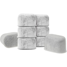 PureWater Filters Replacement Water Filter Cartridge, Charcoal Activated, Set of 8